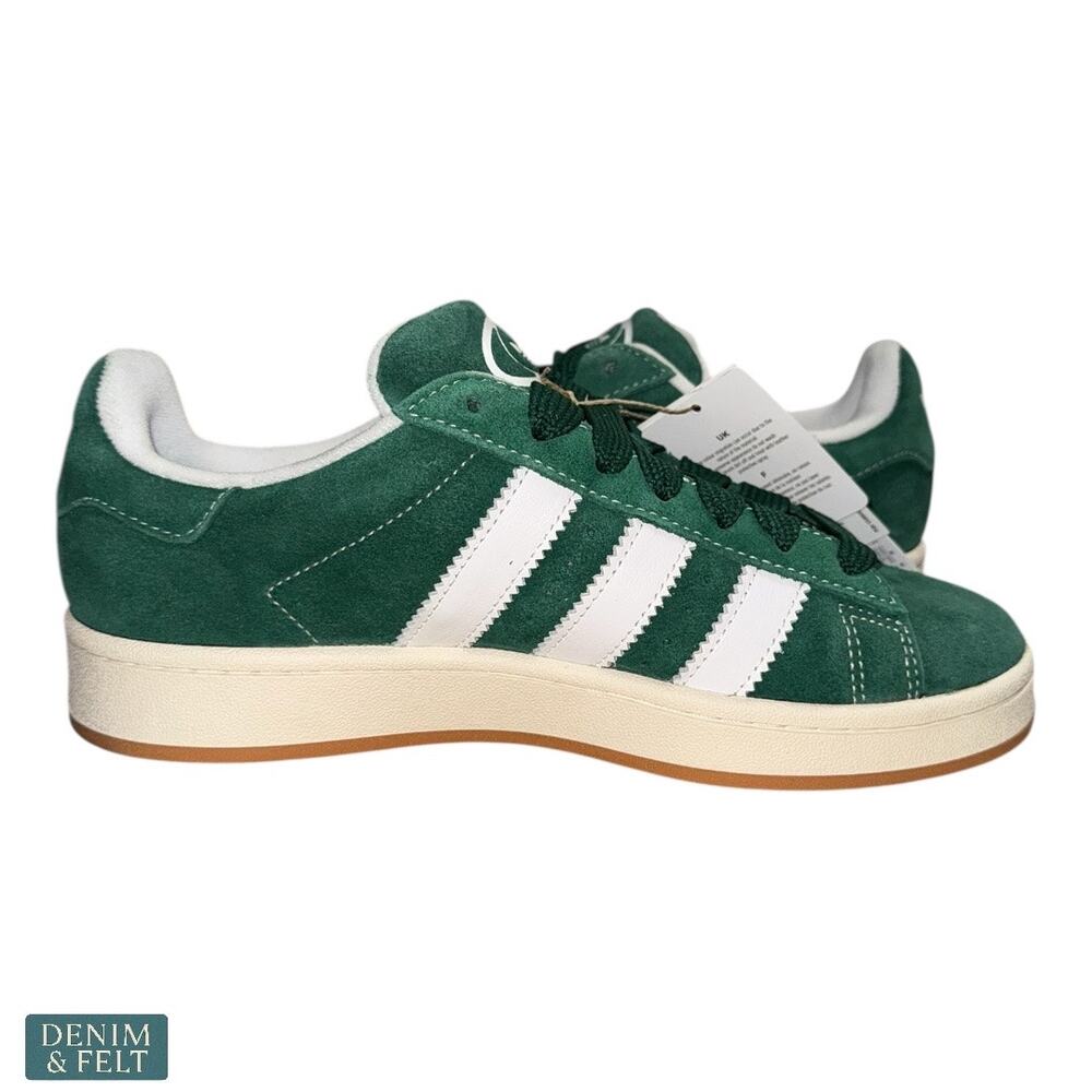 NEW‎ adidas Originals Campus 00s Green Suede Sneakers Retro Y2K Skate Streetwear - Picture 3 of 16